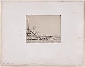 Study of an Old Man by Charles Jacque