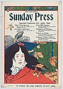 Sunday Press: October, 1896 by George Reiter Brill