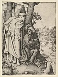 Susanna and the Two Elders by Lucas van Leyden