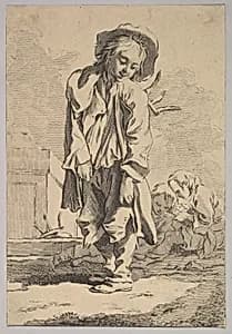 Sweeping from Top to Bottom by Jacques Philippe Le Bas|François Boucher