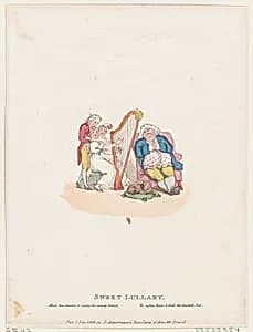 Sweet Lullaby by Thomas Rowlandson|Rudolph Ackermann, London