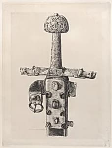 Sword of Charlemagne by Jules-Ferdinand Jacquemart