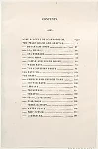 Table of Contents by Thomas Rowlandson|Rudolph Ackermann, London|James Green