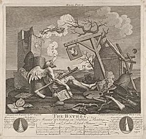 Tailpiece, or The Bathos by William Hogarth