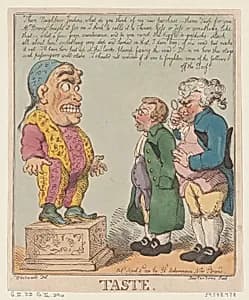 Taste by Thomas Rowlandson|Rudolph Ackermann, London|George Murgatroyd Woodward
