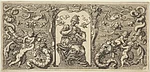 Taste (Gustus), from Quinque Sensuum by Franz Cleyn|Robert Walton