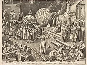 Temperance (Temperantia) from The Virtues by Philips Galle|Pieter Bruegel the Elder|Hieronymus Cock