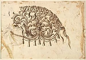 Textile Design for a Horse Cover by Baccio del Bianco