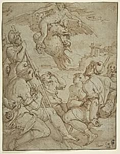 The Abduction of Ganymede by Giorgio Vasari