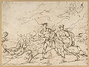 The Abduction of Helen by Luca Giordano