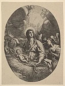 The Adoration of the Angels by Carlo Maratti