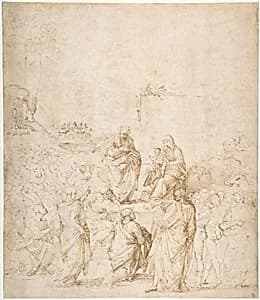 The Adoration of the Magi by Fra Bartolomeo (Bartolomeo di Paolo del Fattorino)