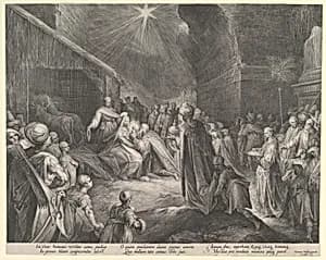 The Adoration of the Magi by Jan Muller|Harmen Jansz. Muller