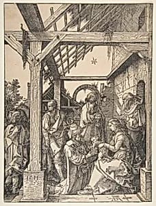 The Adoration of the Magi by Albrecht Dürer