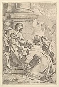 The Adoration of the Magi by Carlo Maratti