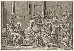 The Adoration of the Magi by Niccolò Vicentino|Parmigianino (Girolamo Francesco Maria Mazzola)|Andrea Andreani