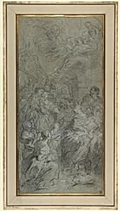 The Adoration of the Shepherds by François Le Moyne