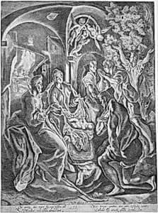 The adoration of the shepherds