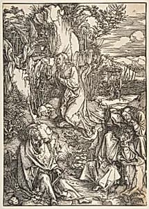The Agony in the Garden by Albrecht Dürer