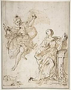 The Annunciation by Antonio Gionima