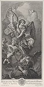 The Archangel Michael defeats Satan by Stefano Torelli|Lorenzo Zucchi