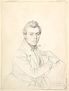 The Architect Charles-Victor Famin by Jean Auguste Dominique Ingres