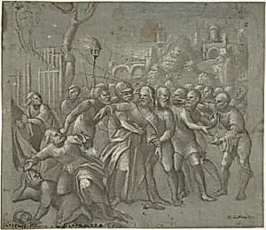 The Arrest of Christ by Niccolò Giolfino