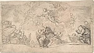 The Ascension of Christ by Hans Georg Asam