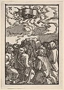 The Ascension of Christ, from The Fall and Salvation of Mankind Through the Life and Passion of Christ by Albrecht Altdorfer
