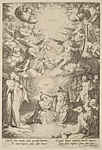 The Baptism of Christ by Jan Muller|Harmen Jansz. Muller