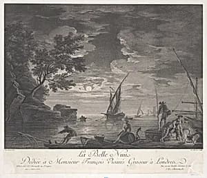 Portrait of Thomas Vivares|Joseph Vernet