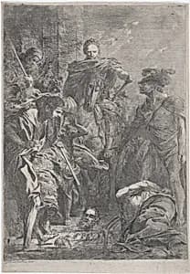 The Beheading of St. Paul by Michael Lucas Leopold Willmann