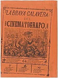 The brave cinematographer skeleton by José Guadalupe Posada|Antonio Vanegas Arroyo
