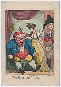 The Bull and Mouth by George Murgatroyd Woodward|Thomas Rowlandson|Thomas Tegg