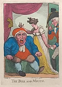 The Bull and Mouth by Thomas Rowlandson|George Murgatroyd Woodward|Thomas Tegg