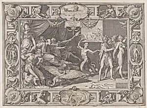 The Calumny of Apelles by Cornelis Cort|Federico Zuccaro (Zuccari)|Giovanni Orlandi