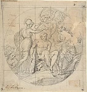 The Choice of Hercules by Anonymous, French, 17th century