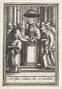 The Circumcision of Christ by Anonymous|Justus Sadeler