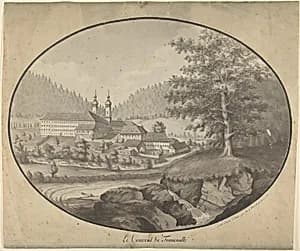 The Convent of Frauenalb by Ch. G. Boeckmann