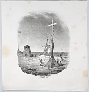 The Cross of the Sailors–Dieppe by Horace Vernet