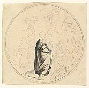The Crucifixion by Hendrick Goltzius