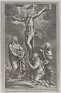 The Crucifixion by Cornelis Bloemaert|Ciro Ferri