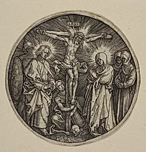 The Crucifixion (Round) by Albrecht Dürer