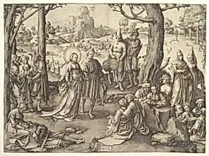 The Dance of the Magdalene by Lucas van Leyden