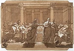 The Death of Britannicus by Alexandre Denis Abel de Pujol