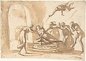 The Death of Dido by Francesco Allegrini
