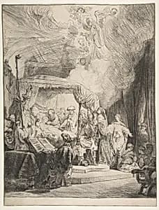 The Death of the Virgin by Rembrandt (Rembrandt van Rijn)