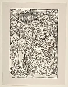 The Death of the Virgin by Anonymous, German, 15th century