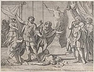 The Death of Virginia by Giacinto Gimignani