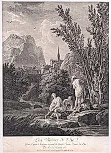 The Delights of Summer by Pietro Antonio Martini|Joseph Vernet